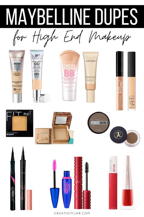 top 10 makeup dupes